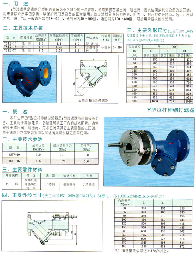 y型過濾器/籃式過濾器-不鏽鋼/碳鋼閥門-浙江誠泰流體設備有限公司